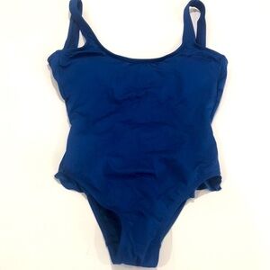 Kenneth Cole reaction one piece swimsuit blue size small